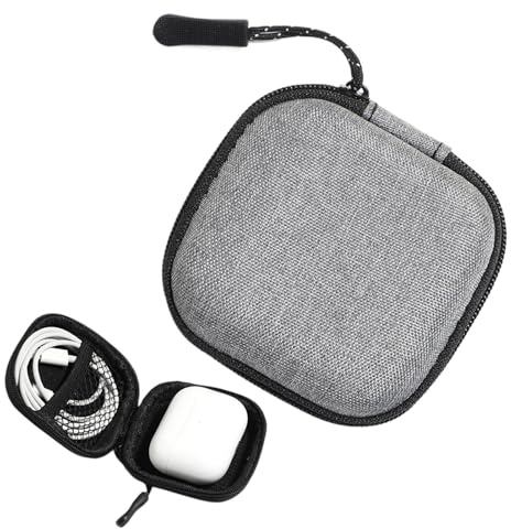 Étui pour Écouteurs - Étui De Rangement De Protection | Boîte De Rangement | Sac pour Accessoires pour Casque Portable | Housse De Transport pour Casques D'écoute Clés Et Cartes Mémoire