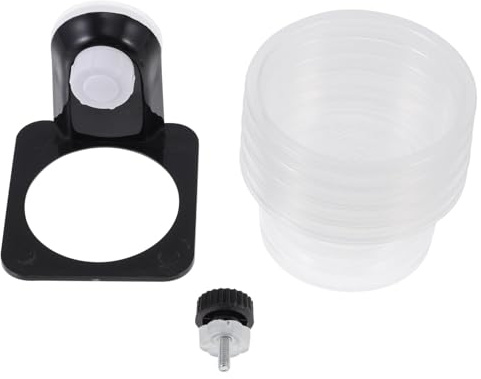 Gadpiparty Bol Alimentation pour Reptiles avec Ventouse Plateau Séparé et Coupelles Distributeur Eau et Nourriture Compact pour Gecko Lézard et Tortue