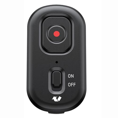 OURHZTB Mando a distancia Bluetooth compatible con cámara de acción Insta360 X5/X4/X3/Go 3S/ACE Pro 2, alcance de 10 m, control remoto inteligente, disparador de cámara compatible con teléfonos iOS y