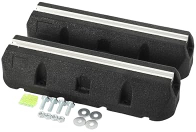 TABODD Dämpfungssockel Set 2x 450 mm für Klimaanlagen, Universal Klimaanlage Bodenkonsole für Split Klima Klimaanlage und Heizung Wärmepumpe Dämpfungssockel - Belastbar bis 1000kg