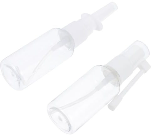 2 Stück Tragbare Nasenspülflasche für Babys 30ml Pet | Nasenreinigung für Nase und Nasenhöhle, Sichere Anwendung, Kompakte Form für Unterwegs