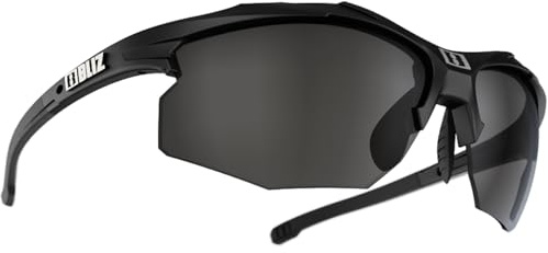 Bliz Unisex's 52806-10 Hybrid' Sport-Sonnenbrille, schwarz, reguläre Passform