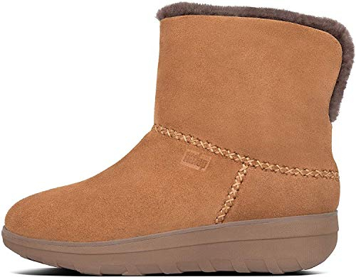 Fitflop Women's Mukluk Shorty Iii Boot Snow, Brown (Chestnut 047), 5 UK