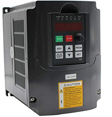 VFD convertisseur d'entraînement de convertisseur 2.2KW 220V VFD variateur de fréquence d'entraînement pour la commande de vitesse de moteur de broche série YL