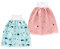 Happy Cherry Lernhose 2 Stück Trainingshose für Toiletten Training, Unisex-Babys 4-12 Jahre, 4-12 kg, Größe 3+, 100% Baumwolle, Wiederverwendbar, Wasserfest, Hoch Tailliert, Lernwindel