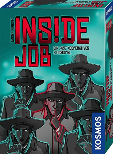 Kosmos Inside Job - EIN Fast kooperatives Stichspiel | Kartenspiel für 3-5 Spieler ab 10 Jahren, Stichspiel mal anders