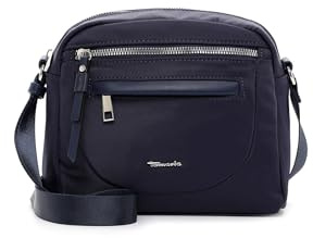 Tamaris TAS Angela 33000 Damen Umhängetasche Handtaschen Uni, blau, Einheitsgröße