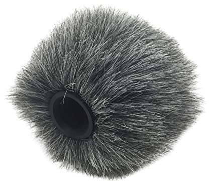 BESTonZON Mikrofon Windschutz Plüsch Windschutzscheibe Furry Muff Für Kamera Mikrofon Schutz Winddicht Windgeräuschreduzierung Für Lavaliermikrofone