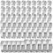 Konesky Collier de Serrage Inox Lot de 60, Réglables Collier de Serrage Métallique, 5 Tailles 6-32 mm Collier Durite pour Jardin, Maison, Piscine, Cheminée