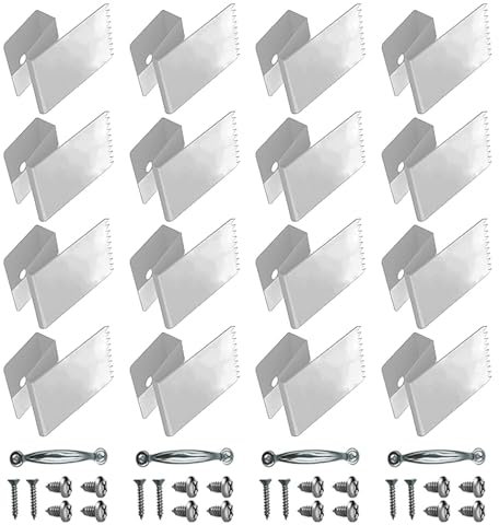 Stahl-Board-Up-Clips,Board-Up-Clips,Wiederverwendbare Sturmfenster-Clips, Fensterladen-Beschläge | Fensterladen-Hardware, Sturmfenster-Clips, Bretter-Clips für Sperrholz, Ziegel, , Betonfenster