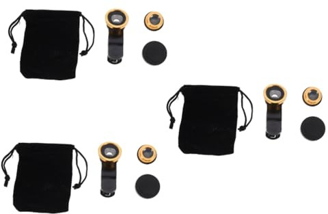 Artibetter 6sätze Fisheye Objektiv Für Smartphones Teiliges Weitwinkel Und Makro-linse Kit Mit Universellem Clip Installieren Und Tragbar Für Kreative Aufnahmen Und