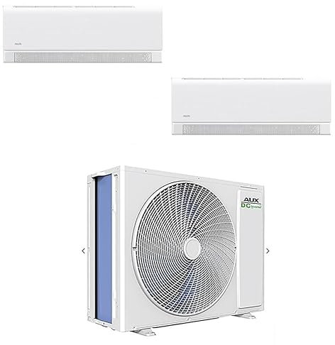 CLIMATIZZATORE DUAL 12+12 AUX A++A+BREEZELESS WI FI INTEGRATO GAS R-32 DC INVERTER ESTERNA AM2-H18/4DR3C