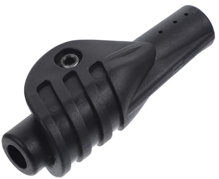 DECOMELODY Zeltfaltgelenke zeltstangen ersatzteile zeltstangen verbindungsstücke Zeltstangen-Ersatzteil Stecker Unterstützung Ersatzzeltstangengelenk Zeltstützstangengelenk Plastik Black