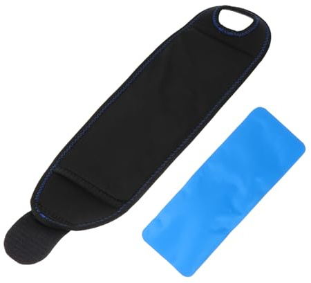SOPOTUTU Handgelenkbandage mit 2stücke Kühlpack aus Gel für Kälte und Wärmetherapie Verstellbar aus Nylon für Erste Hilfe und Sportverletzungen