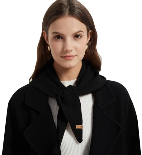 ACUSHLA 100% Merinowolle Dreieckstuch Damen, Strick Schal Herbst Winter | Weiche Merinowolle mit angenehmer Wärme, leichtem Tragegefühl und guter Atmungsaktivität für kalte Herbst- und Wintertage