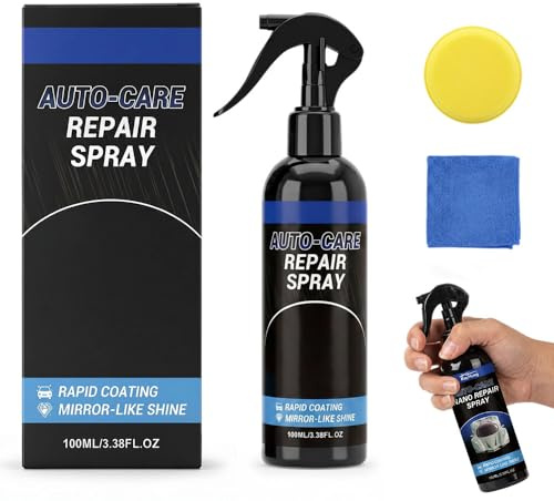 2026 Neu Auto Kratzer Entferner Set, Auto Kratzerentferner, Autolack Kratzer Entferner, Auto Quick Effect Coating Agent, Nano Lackversiegelung Glanz Schutz, Auto Beschichtungs Politur Set (1 Pcs)