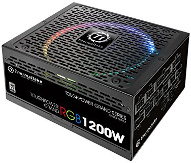 Thermaltake Toughpower Grand RGB 1200W Platinum unité d'alimentation d'énergie 24-pin ATX ATX Noir