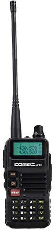 KOMBIX UV-5R Walkie-Talkie Doble Banda VHF/UHF radioaficionado transceptor