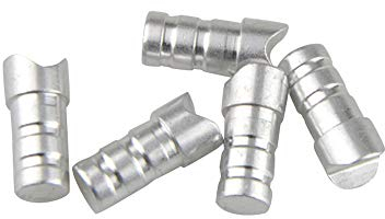 ZSHJGJR 50pcs Aluminium Pfeilnocke für Armbrustbolzen Moon Pfeil Nocken Jagdpfeil Tails Bogenschießen Moon Nock Ends für ID 6.2/7.6 mm Armbrust Pfeilschaft (7.6mm)