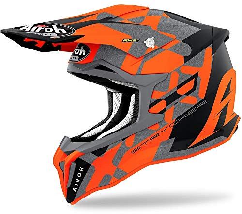 Airoh Helmet Striker Xxx Orange Matt Xs