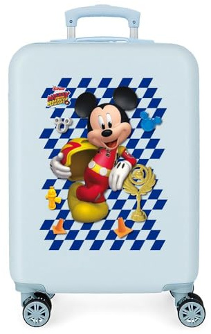 Joumma Disney Good Mood Cabin Suitcase Weiß 33x50x20cms 34 * 55 * 20cms Starres ABS Kombinationsschloss Seitlich 28,4L 2 kg 4 Doppelräder Gepäck Handgepäck