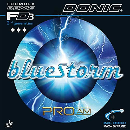DONIC Rivestimento Bluestorm Pro AM colore 2,0 mm, nero, dimensioni 2,0 mm, nero