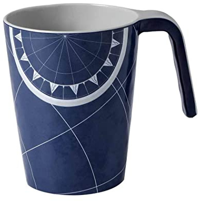 Marine Business Coffee Mug Cup Melamine Pacific Series Single