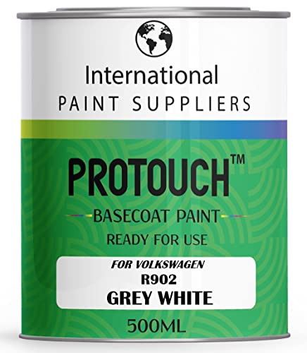 PROTOUCH FOR VOLKSWAGEN R902 GREY WHITE BASECOAT RFU READY FOR USE THINNED CAR PAINT 500ML TIN