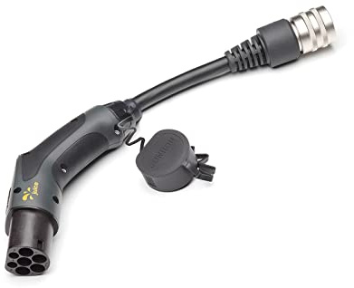 Juice Connector, Adaptador Tipo 2 para Juice Booster 3 Air, Transforma tu Wallbox en un Cable Carga Coche Electrico Tipo 2, Adaptador con Regulación Automática para Cargador Coche Electrico