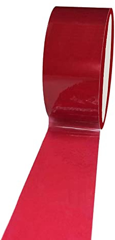 soie royale Ruban Adhésif de Sécurité Inviolabilité Rouge Haute Qualité Transfert VOID OPEN 48 mm x 50 mètres