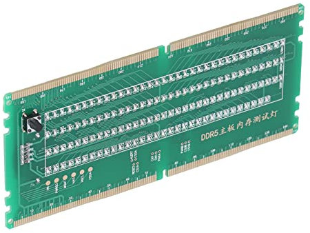 DDR5 Desktop Mainboard Testkarte Speichersteckplatz Tester Board Mit LED-Licht Praktisches Mainboard-Fehlerbehebungstool Für Die Wartung