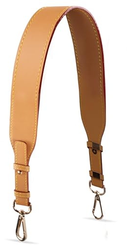 MEGAVOW 1 Stück Taschengriff Verstellbar, PU Leder Ersatz Handtasche Riemen Geldbeutel Schulterriemen, DIY Taschengurt Trageriemen Griffe Gurte Henkel Zubehör für Umhängetasche, 76-80cm