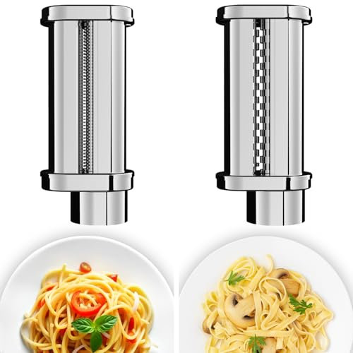 Fentic Set Affettatrice per spaghetti e fettuccine - Macchina per pasta adatta per Fentic SM-1504P e SM-1504BM - Macchina per pasta elettrica in acciaio inox - macchina per fettuccine - macchina per