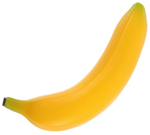 JOINPAYA Shaker De Banane Jouet Musical Educatif Fruit Maraca pour Enfants Percussion Compacte Facile À Tenir Son Clair pour Maison Maternelle Et École