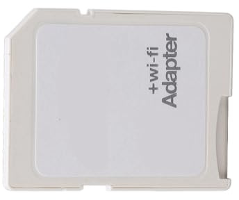 Adaptador WiFi SD Adaptador de Tarjeta de Almacenamiento Plug and Play, Compatible con Varios Formatos, Material ABS Duradero, para Compartir Fotos Fácilmente