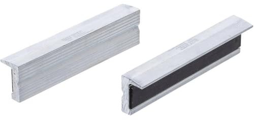 Schutzbacken für Schraubstock 2 Stück – Aluminium, L 125 mm – Schutz und Erhaltung des Schraubstocks D-Work