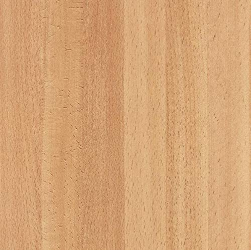 DecoHomeTextil Heimtextilmanufaktur Klebefolie Bastelfolie Dekorationsfolie Designfolie Dekorieren Basteln Schmücken - Holz Buche 67,5 x 200 cm - 6 8038