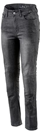OJ JEANS MOTO DONNA CON PROTEZIONI DARKEN LADY NERO 48
