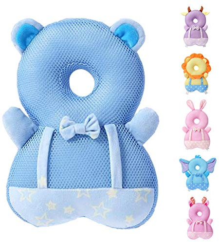 Eyand Baby-Kopf schützen - Einstellbare Baby-Sicherheits-Auflage für Baby-Wanderer-Schutz Kopf und Schulter-Schutz, Baby-Kopf und Rückenschutz als Geschenk für Kleinkind