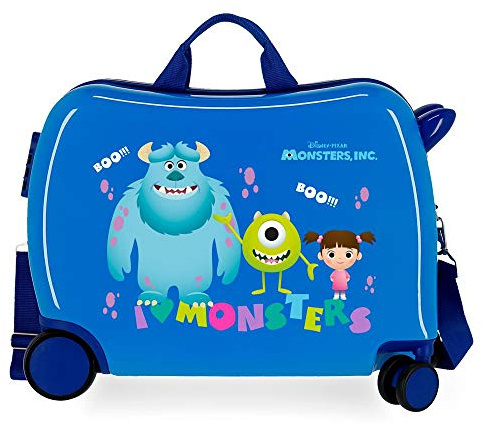 Disney Valise de Cabine, Monsters Boo, 50x38x20 cms, Valise pour Enfant