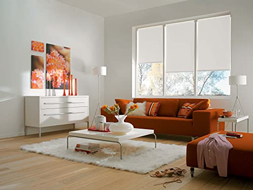 Sunlines Smart Style Elektrisches Rollo, Polyester, Weiß, 80 x 180 cm