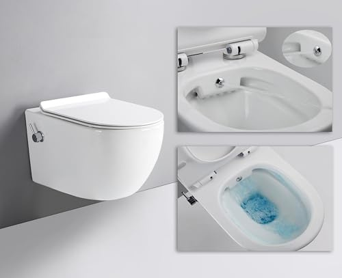 Taharet Dusch WC inkl. Armatur und Soft-Close Sitz