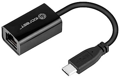 Allowish 2500Mbps Tipo-C 2.5G Scheda di rete Ethernet cablata esterna RTL8156 USB3.1 RJ45 Converter Adattatore Lan per Mac Win10 (USB-C)