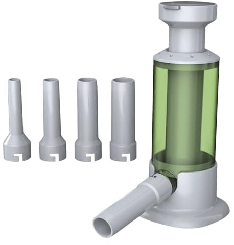 Walopola Manual Sausage Stuffer | Easy Fast Home Sausage Maker - Vertical Meat Sausage Stuffer with 4 Food-Grade Stuffing Tubes, Meat Kitchen Machine for Making Hot Dog