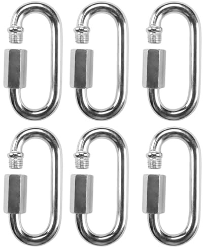 Quick Link, 304 Stainless Steel Heavy Duty Clips Chain Connector Repair Link Buckle for Swing Outdoor Camping