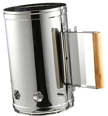 TOYANDONA 1 Pezzo Accendifuoco per Barbecue All'aperto Attrezzo per Accensione per Stufa con Isolamento Termico Manico in Legno Resistente alle Alte Temperature Facile da Usare