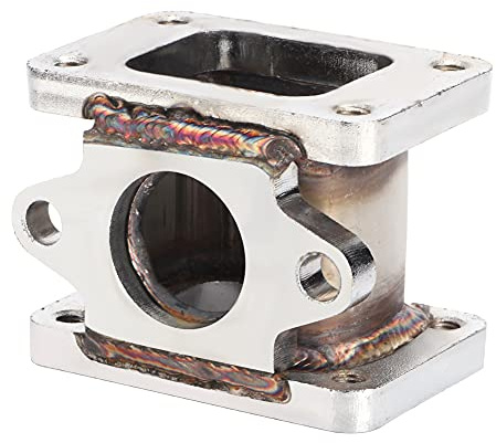 ADATTATORE SCARICO IN ACCIAIO T25 T25 T2 T2 FLANGIA ESTERNA DI RIFIUTO PER COLLETTORE TURBO