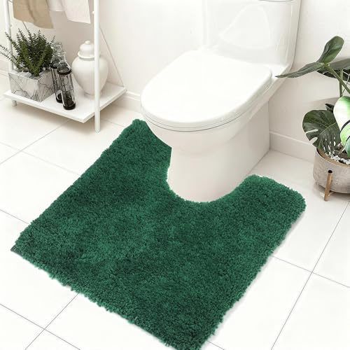 Baahrnom Microfibre Bath Mat 50 x 50 cm Toilet Mat, Non Slip Pedestal Mat | Machine Washable Toilet Rug Absorbent for Your Bath, Shower or Toilet