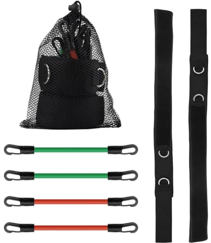 Speed Bands Bandes de résistance pour l'agilité de sport, bande d'étirement, vitesse et force | Bande d'entraînement sportive des jambes pour la course à pied, l'accélération rapide et l'endurance