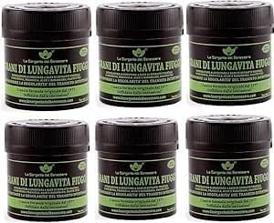 La Sorgente del Benessere Grani di Lungavita Fiuggi 35g - 6 Confezioni - per la regolarità e il transito intestinale